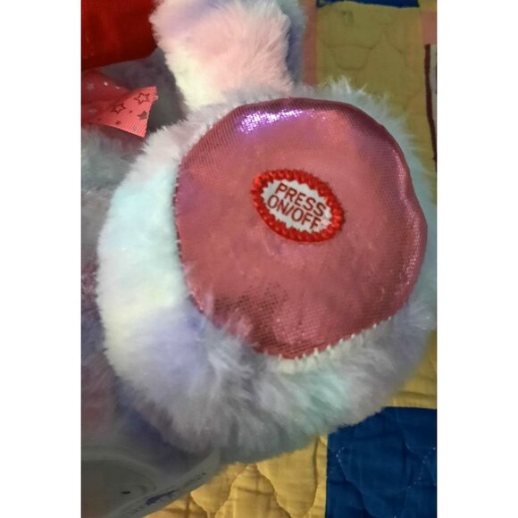 Hugfun Light-Up Unicorn Plush Toy With Rainbow For Ages 3 & Up - Press On/Off - Picture 5 of 8